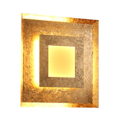 Lenzee LED Flush Mounted Sconce