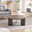 Table basse ronde en bois avec 3 pieds Metel-598619126