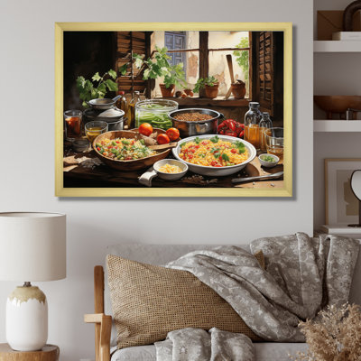 Cuban Cuisine Flavorful II - Food & Beverage Wall Art Prints