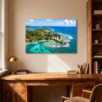 Paysage et nature, île tropicale, paradis, vue sur l'océan, paysage