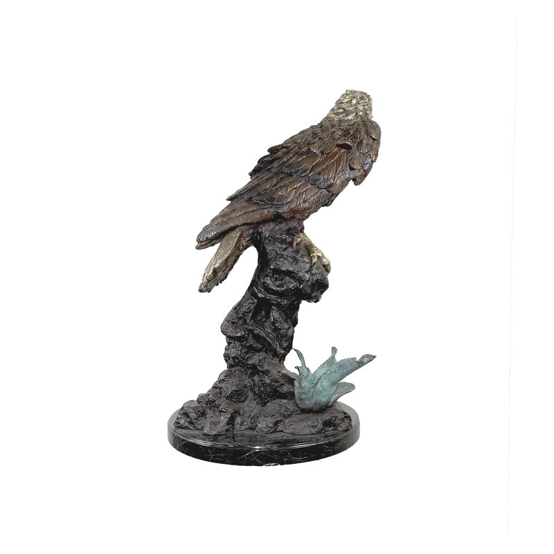 Bronze Large Eagle Table Top Sculpture