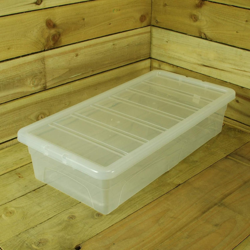 Whitefurze Plastic Underbed Storage