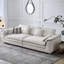 Canapé modulaire en coton et lin blanc-78325862-78325861