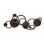 Abstrait abstrait cercles imbriqués décoration murale abstraite moderne décoration murale en métal-124839777-124839779