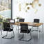 Office Chair With Lumbar Support Stationery Mesh Mid Back Computer Desk Chair With Sturdy Sled Base