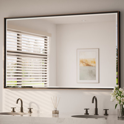 Areiona Beveled Bathroom Accent Vanity Mirror