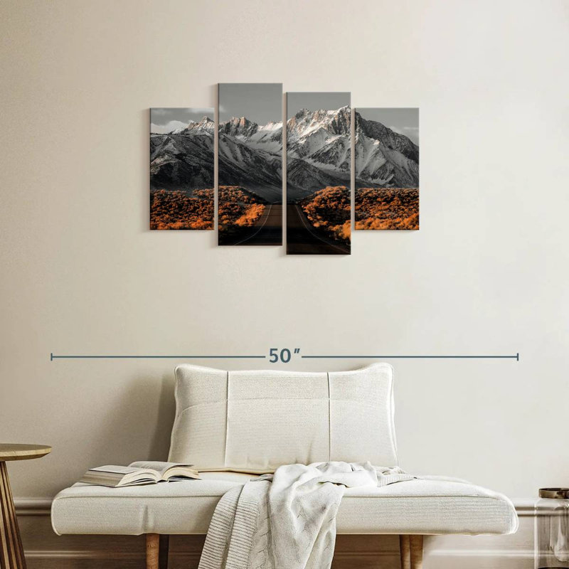 Mehar The Road Through Orange, 22" H x 36" W