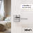 Quadra Privacy Door Lever Modern Concealed Design For (Bed & Bath) – Sleek Minimalist Style in Chrome-114645780
