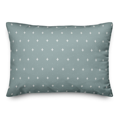 Housse de coussin rectangulaire en polyester / mélange de polyester