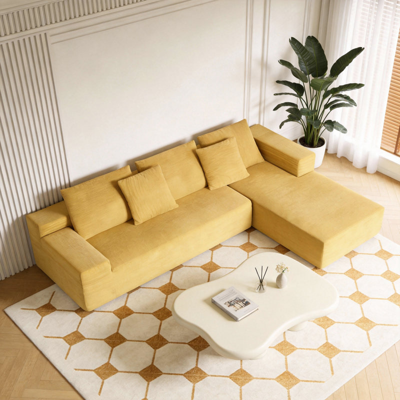 1 Seater Linen Blend Sofa