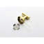 Porte-serviettes 6 pièces pour salle de bain, acier inoxydable, fixation murale or brossé, design moderne, corrosion, acier facile à installer, accessoire de salle de bain, résistance à la rouille et aux égratignures, guide-158315757