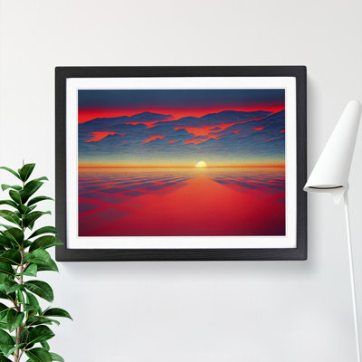 Showstopping Sunset - Single Picture Frame Print
