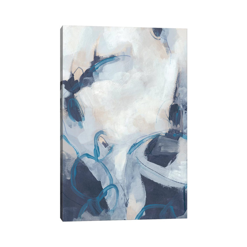 Blue Process by June Erica Vess - Wrapped Canvas Gallery-Wrapped Canvas Giclée, 66.04 cm H x 45.72 cm W