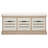 South Ferry Linen Upholstered Storage Bench-1060626552