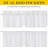 Linen Door Curtains, Dual Rod Pocket Semi Sheer Sidelight French Door Curtains for Kitchen Glass with Tieback for Privacy Protection, 1 Panel-1857717209-1857717205