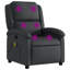 Fauteuil de massage en cuir véritable-672474820
