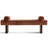 60" W Chenille Upholstered Bench-1747637087