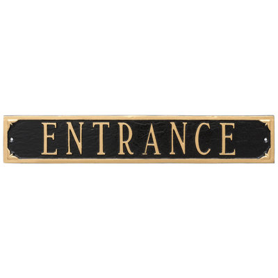 Weather Resistant Metal Garden Plaque