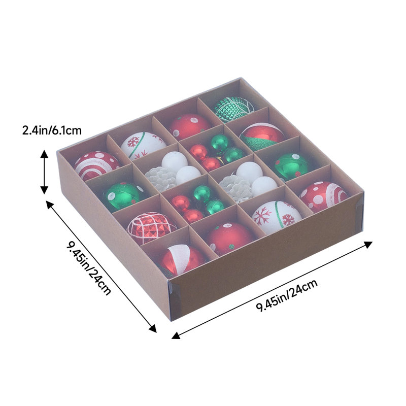 24cm Plastic / Acrylic Bauble