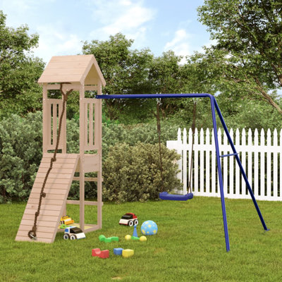 Gauna Freeport Park Swing Set with 1 Swing(s)