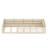 Wooden Upholstered Platform Bed with Protective Guardrail-128984857