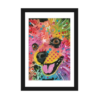 «Pomeranian», impression sur toile