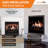 SimpliFire Inception 36-in Electric Fireplace with Folio Decorative Front
