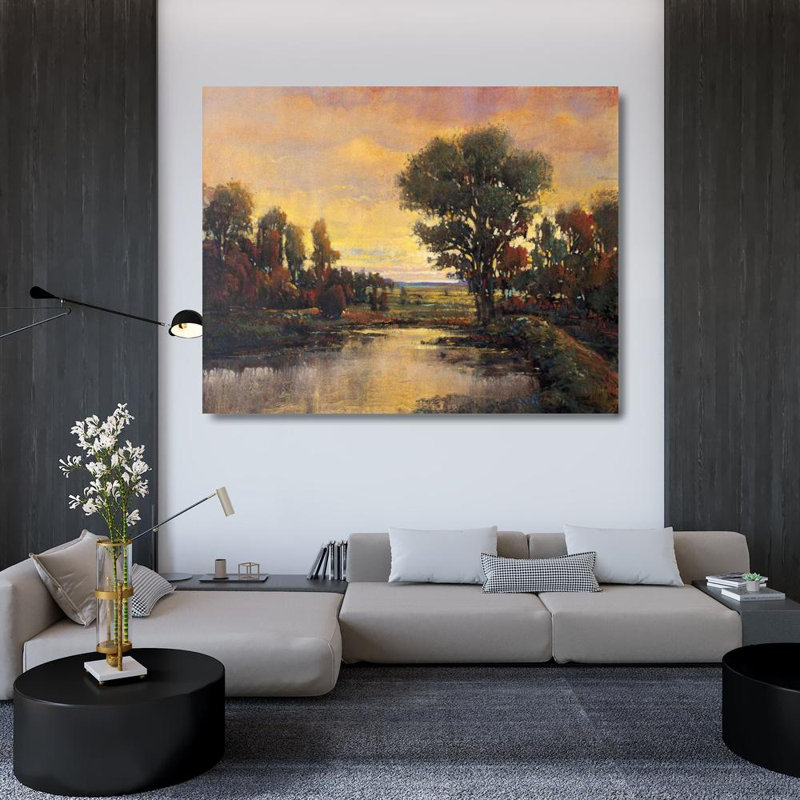 Art sur toile tendu Lark Manor ™, H 36 po x l 45 po