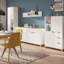 Plissee Sideboard 4 Door 2 Drawers
