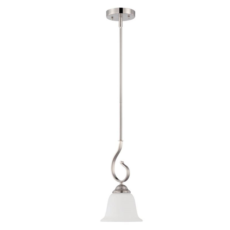 Luminaire suspendu conique à 1 lumière