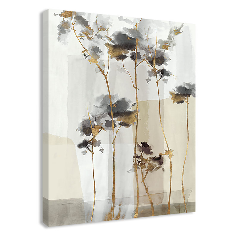 Impression Golden Zen II par Eva Watts, L 8 po x H 10 po, Wrapped Canvas, Sans cadre
