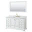 Ensemble de meuble-lavabo simple 60 "avec miroir Deborah-97736516-97736510