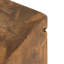 Duvall Teak Square Stool - Teak Root