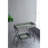 Maggie Galvanized Tray Table