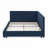 Upholstered Tufted Bed Frame, Sofa Bed Frame with Comfortable Backrest and Armrests