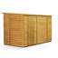 Modular Pent Garden Shed No Windows-501033312