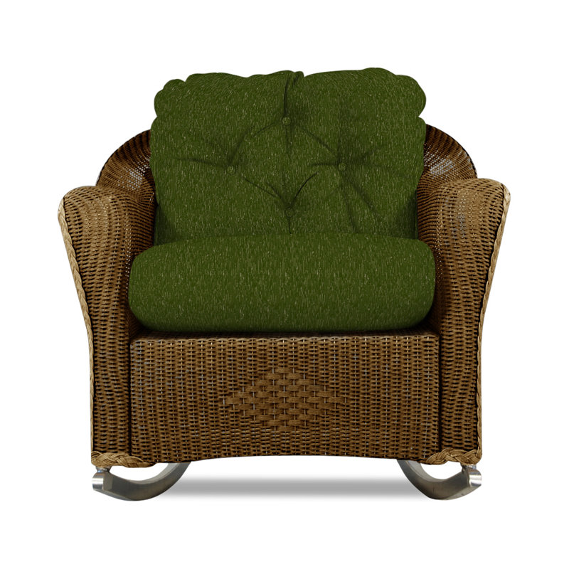 Reflections Outdoor Rocker Chair, Demo Stone, Bark