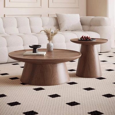 Table à café ronde ronde