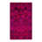 Kyoto One-of-a-Kind 3' 2" X 5' 2" New Age Rectangular Wool Area Rug Pink