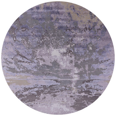 Tapis abstrait gris