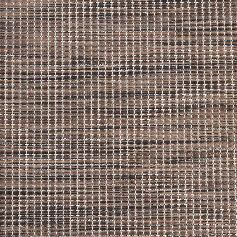 Lillehammer Solid Indoor/Outdoor Area Rug, Rectangle 10' x 14', Brown