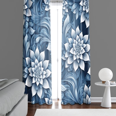 Efosa Semi Sheer Curtain Pair