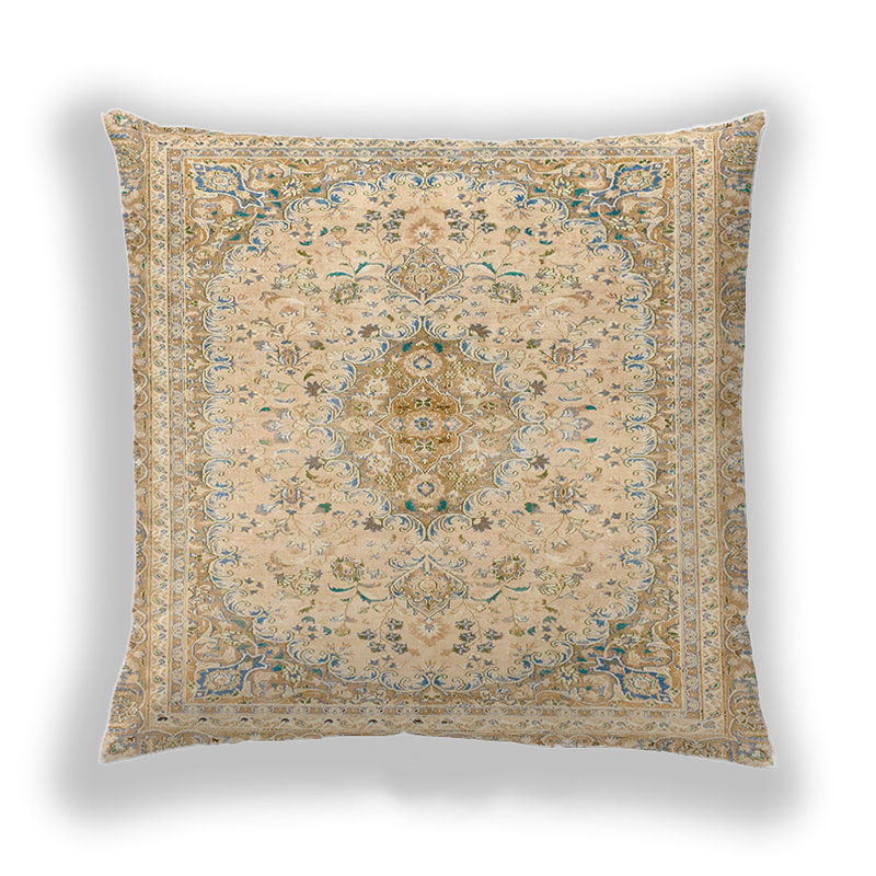 Coussin Abstract 2134, Microsuède