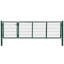 Bradford 150cm H x 350cm W Green Metal Gate