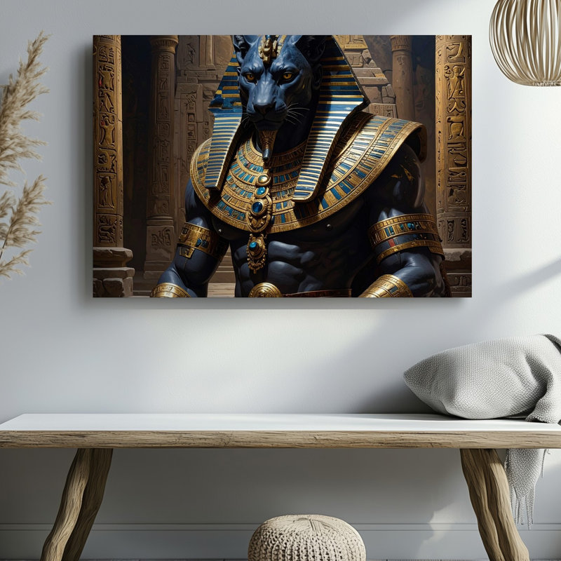 Toile Anubis, H 9 po x l 12 po