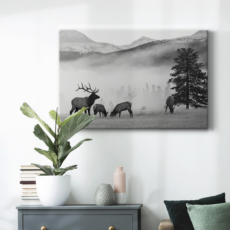 Toile tendue Mountain, H 12 po x l 18 po