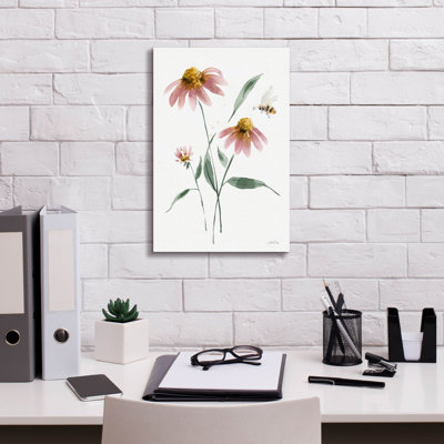 Art mural sur toile Winston Porter «Wild For Honeybloom Wildflowers 5» par Katrina Pete