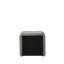 Table de chevet Shelyn Grey Teddy & Chrome