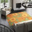 Wool Floral Area Rug in Beige/Green-40706092