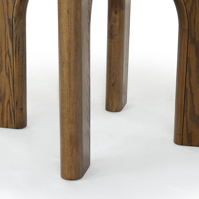 Olivetta Round Dining Table, Medium Oak